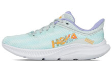 HOKA ONE ONE Solimar 防滑耐磨透气 低帮 跑步鞋 女款 蓝黄 / Кроссовки HOKA ONE ONE Solimar 1123075-IFAY