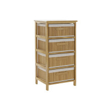 Chest of drawers DKD Home Decor Natural Bamboo Paolownia wood 42 x 32 x 81 cm