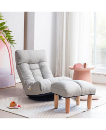 Simplie Fun single sofa reclining chair Japanese chair lazy sofa tatami balcony reclining chair leisure