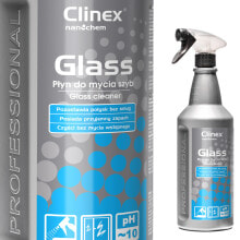 Professional liquid for cleaning glass mirrors without streaks and stains CLINEX Glass 1L