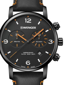 Wenger 01.1743.114 Urban Metropolitan Chronograph 44mm 10ATM купить в интернет-магазине