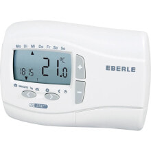 Терморегуляторы для теплого пола и систем отопления eberle INSTAT+ 868-r термостат RF Белый 053621296000