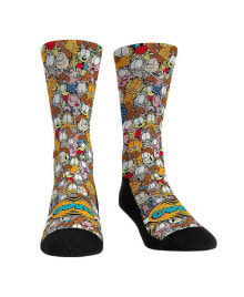 Купить мужские носки Rock 'Em: Men's and Women's Garfield Stacked Characters Crew Socks