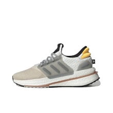 adidas X_PLR 舒适环保 网布二层绒面皮防滑耐磨轻便 低帮 休闲跑步鞋 男款 白米