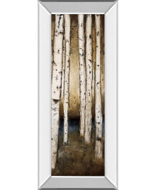 Classy Art birch Landing III by St Germain Mirror Framed Print Wall Art - 18