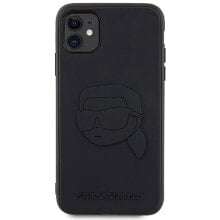 KARL LAGERFELD Klhcn613Drknk iPhone 11XR 6.1 Rubber Karl Head 3D phone case