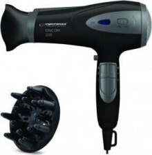 Hair dryers and hair brushes