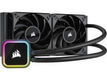 Купить компьютерные комплектующие Corsair: CORSAIR 240mm iCUE H100i RGB ELITE Liquid CPU Cooler AIO CW-9060058-WW