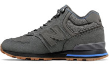 New Balance NB 574 轻便 低帮 跑步鞋 男女同款 深灰色 D宽 / Кроссовки New Balance NB 574 D MH574REA