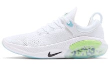 Nike Joyride Run 1 Flyknit 时尚 轻便回弹 低帮 跑步鞋 女款 白蓝黄 / Кроссовки Nike Joyride Run 1 Flyknit AQ2731-104