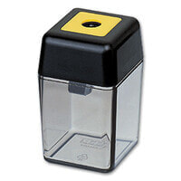 Möbius   Ruppert 0915 - 0000 - Manual pencil sharpener - Black - Transparent - Yellow - Plastic - Steel - 8.2 mm