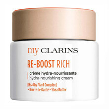 Купить увлажнение и питание кожи лица Clarins: Hydrating skin cream Re-Boost Rich (Hydra-Nourishing Cream) 50 ml