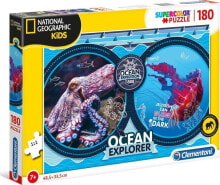 Clementoni Puzzle 180 elemntów National Geographic Kids Ocean Expeditio