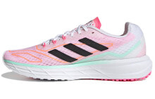 adidas Sl20.2 Summer.Ready 舒适轻便 低帮 跑步鞋 女款 粉黑 / Adidas SL20.2 Summer.Ready FW2198