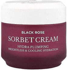 Verjüngende Gesichtscreme mit schwarzer Rose - Heimish Blak Rose Sorbet Cream