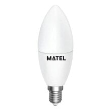 MATEL Led candle bulb dimmable E14 warm 7W