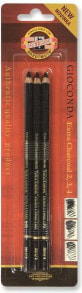 Black graphite pencils for drawing