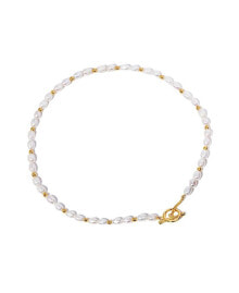 Купить кулоны и подвески Little Sky Stone: Little Sky Stone women's Freshwater Pearl Bead Choker Necklace