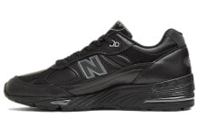 New Balance NB 991 复古休闲 英产 低帮 跑步鞋 男款 纯黑 / Кроссовки New Balance NB M991TK