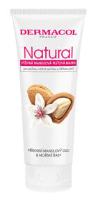 Увлажнение и питание кожи лица Nourishing almond face mask Natura l (Almond Face Mask) 100 ml