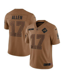 Nike men's Josh Allen Brown Distressed Buffalo Bills 2023 Salute To Service Limited Jersey