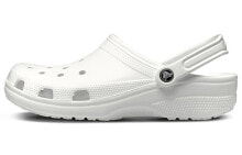 Белые сандалии Crocs Classic Clog для мужчин и женщин купить в аутлете