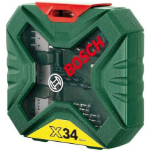 Наборы ручных инструментов Детали BOSCH Box X-Line 34