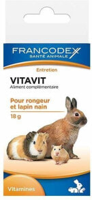 Ветеринарные препараты и аксессуары для грызунов fRANCODEX Vitavit - vitamins for rodents 18 g
