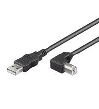 Goobay 5m USB 2.0 A/B USB кабель USB A Черный 95118