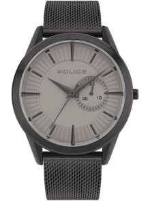 Мужские наручные часы со стальным браслетом Police PL15919JSU.79MM Helder mens 44mm 3ATM