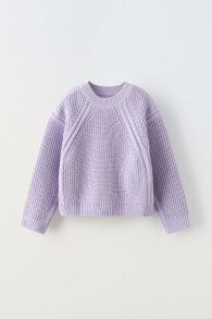 Трикотажные свитеры для девочек
