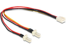 Компьютерные кабели и коннекторы DeLOCK 89343 внутренний силовой кабель 0,22 m