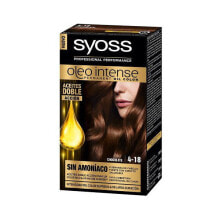 Краска для волос syoss Oleo Intense Permanent Oil Color N 5,54  Масляная краска для волос без аммиака, оттенок пепельный русый