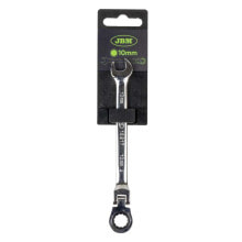 JBM 10 mm flex-ratcheting combination wrench spanner