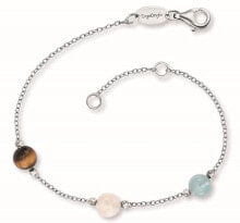 Женские ювелирные браслеты серебряный браслет с полудрагоценными камнями ERB-LILGEM-3ST1