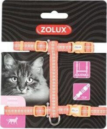 Zolux Adjustable nylon harness TEMPO orange