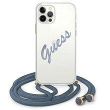 GUESS Guhcp12Lcrtvsbl iPhone 12 Pro Max 6.7 phone case