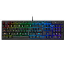 Клавиатуры клавиатура черная Corsair K60 RGB PRO Mechanical Gaming, Full-size , USB, QWERTZ, RGB LED,