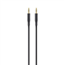 Belkin F3Y117BT1M аудио кабель 1 m 3,5 мм Черный