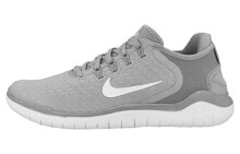 Nike Free RN 2018 减震防滑耐磨 低帮 跑步鞋 灰色 / Кроссовки Nike Free RN 2018 942836-003