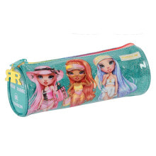 SAFTA Round Rainbow High Paradise Pencil Case