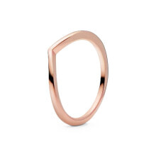 Женские кольца Pandora WISHBONE 14K ROSE GOLD-PLATED - RING - SIZE 48 купить в интернет-магазине