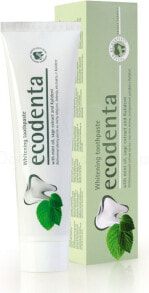 Зубная паста Ecodenta Whitening Toothpaste Отбеливающая зубная паста с экстрактами мяты и шалфея 100 мл