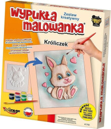 Раскраски для детей wypukła Malowanka - Mały Króliczek