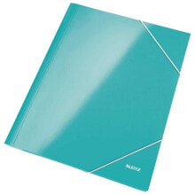 LEITZ WOW Paperboard A4 3 Flaps Folder