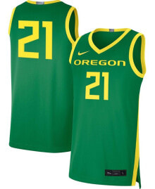 Nike men's 21 Apple Green Oregon Ducks Limited Basketball Jersey