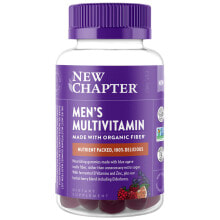Витаминно-минеральные комплексы New Chapter Men's Multivitamin Мужской мультивитаминный комплекс - 75 мармеладок с ягодно-цитрусовым вкусом