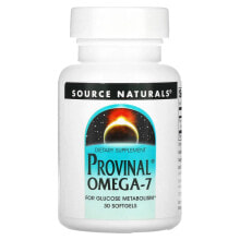 Рыбий жир и Омега 3, 6, 9 source Naturals, Provinal омега-7, 30 капсул