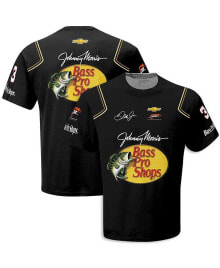 Черные мужские футболки и майки JR Motorsports Official Team Apparel