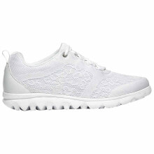 Купить женские кроссовки и кеды Propet: Propet Travelactiv Walking Womens White Sneakers Athletic Shoes W5102-W